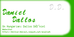 daniel dallos business card